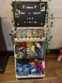 wedding pick and mix stand
