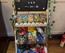 wedding pick and mix stand