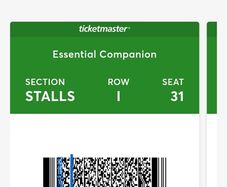 Ray LaMontagne Ticket x1 Wednesday 20th May