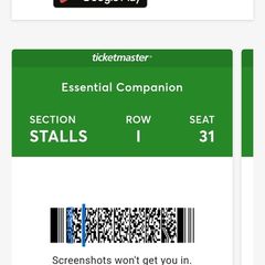 Ray LaMontagne Ticket x1 Wednesday 20th May