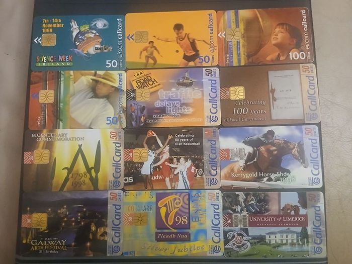 Set of 50u and 100u cards