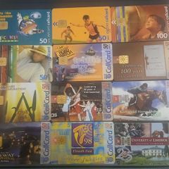 Set of 50u and 100u cards - 42 different cards
