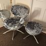 Danish Post-Modern Arne Jacobsen style Lounge chair and Ottoman Image 2