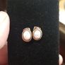 Small Stone Earrings Image 3
