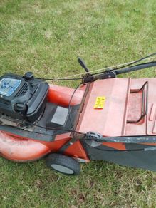 self-drive lawnmower