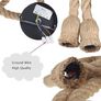 Chandelier Pendant Novelty Rope, Vintage Loft Chandelier Hanging Lighting Lamp Rope Pendant Lamp Ceiling Lamp, Hemp Rope and Bamboo Pendant Lights Suspension Country Style 60CM Image 5
