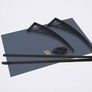 Greenhurst 1125 Black Easy Fit 1m Tinted Door Canopy Image 2