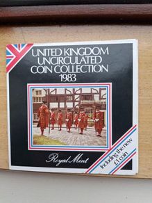 Coins - U.K Mint Set 1983 .