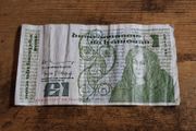 Ireland, One Pound 1980 (JKD) banknote, circulated - free standard postage