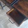Matching Industrial Shelf Unit & Dressing Table Image 9