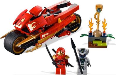 Lego Ninjago 9441: Kai's Sky Cycle (2012) 100% Complete (NO BOX)