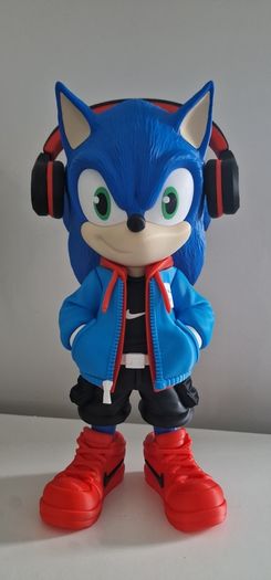 Sonic the Hedgehog Urban Vibes - 3D Fan Art Print (46cm)