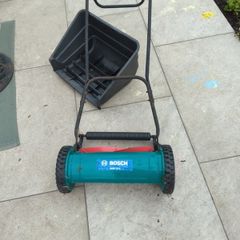 Bosch manual lawnmower