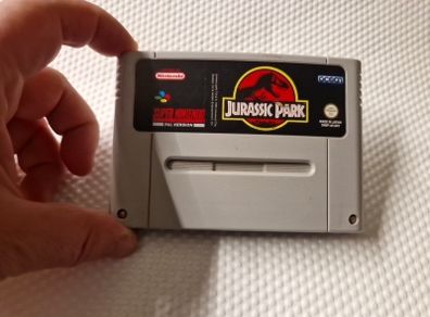 Jurassic Park Super Nintendo Snes Arcade Retro Games Original