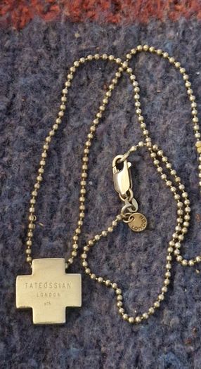 tateossian silver necklace