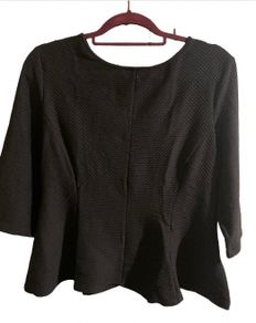 Peplum Top 3/4 Sleeves Size 20