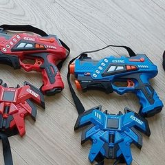 Laser gun game