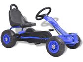 Pedal Go-Kart with Pneumatic Tyres Blue