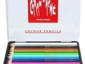 Caran dAche Swisscolor Pencils (18 in a Metal Box)