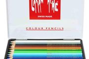 Caran dAche Swisscolor Pencils (18 in a Metal Box)