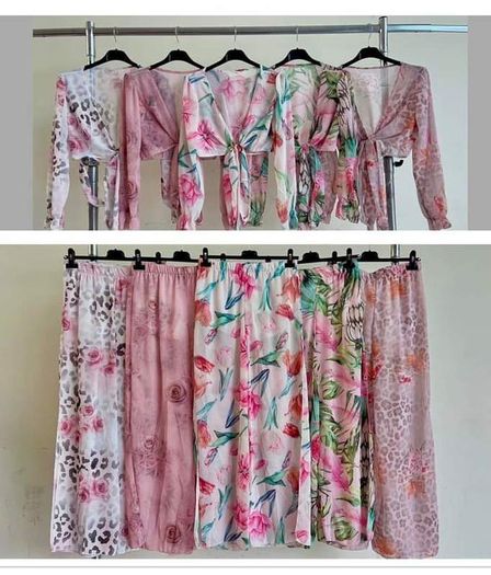 Watermelon chiffon set