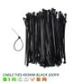 Heavy Duty White Cable Ties 450mm  Black 100pk Image 4