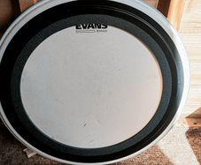 evans 20" bass drum head