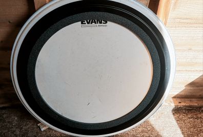 evans 20" bass drum head