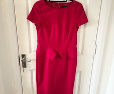 Helen McAlinden Fuchsia Dress UK12