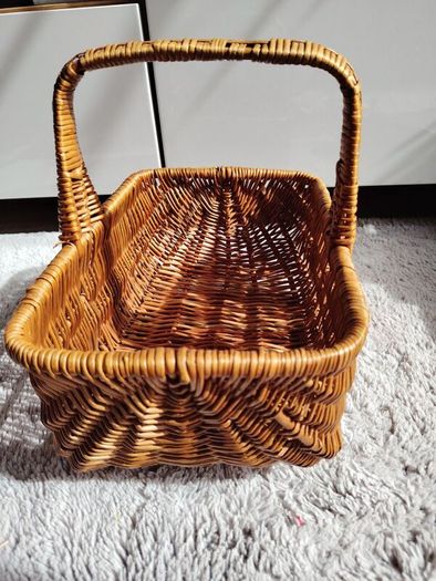 Vintage wicker basket