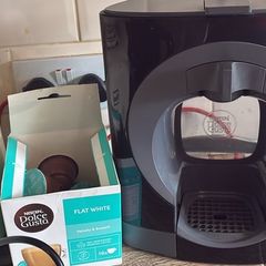 Krups coffee machine and pods
