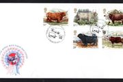 1984 Great Britain British Cattle Commemorative Stamps Royal Mail Addressed First Day Cover (FDC)