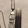 Sterling silver mother of pearl necklace Image 4