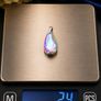 Vintage 925 Sterling Silver Rainbow Crystal Pendant Image 10