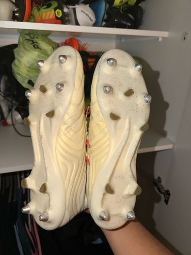 Adidas Copa 19.1 SG Initiator Off White/Solar Red F36075
