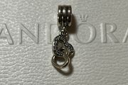 Pandora Interlocking Hearts Dangle Charm-brand new