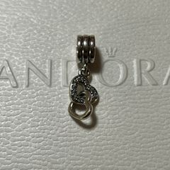 Pandora Interlocking Hearts Dangle Charm-brand new