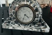 waterford crystal heritage cottage clock
