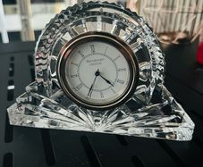 waterford crystal heritage cottage clock