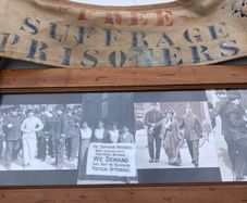 Suffragette banner
