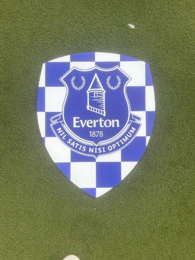 Large Plastic Football Club Badge Wall Signs