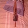 japanese style wooden umbrella Image 7