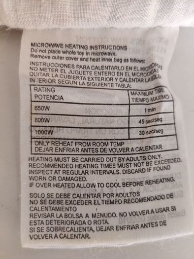 Microwavable Pig Wheat Heat Pack