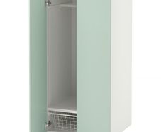 IKEA SMASTAD / PLATSA Wardrobe Light Green White  Excellent Condition