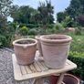 Set of 3 terracotta pots Image 4