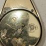 Swiza Flame Brass Candlestick Alarm Clock 1950's Image 6