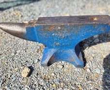 Brooks 1CWT 51kg Anvil - Made in England from Cast Steel - Worlds Best Anvil