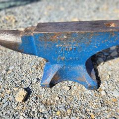 Brooks 1CWT 51kg Anvil - Made in England from Cast Steel - Worlds Best Anvil