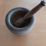 Antique pestle & mortar Image 2