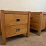 Solid Oak Bedside Lockers - Set of 4 or Matching Pairs Image 5